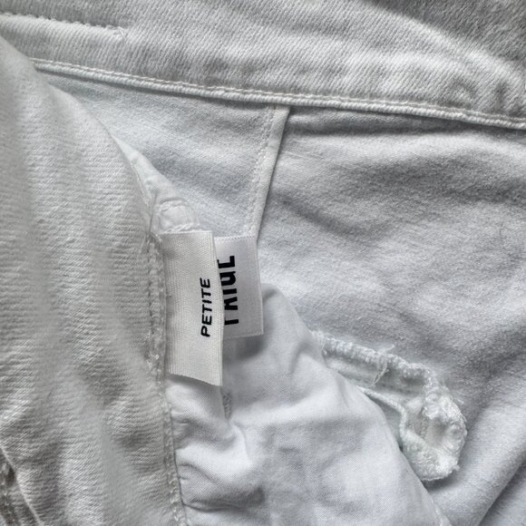 Sasha Wide Leg Jean - White - Picture 4 of 8